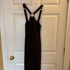 Elegant Black Sleeveless Dress